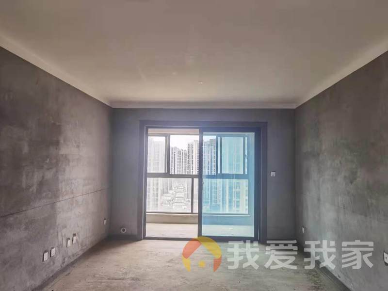 南昌我爱我家南北通透 万达旅游城毛坯三房 有钥匙可以看房