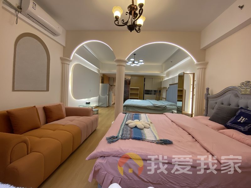 南昌我爱我家整租·洪城路·皇冠国际·1室