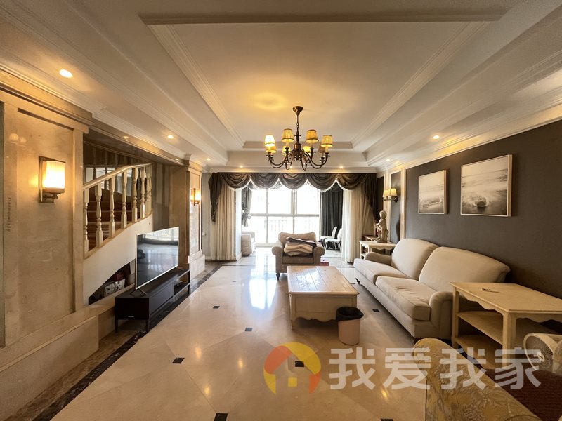 南昌我爱我家红角洲地中海阳精装洋房复式诚售， 环镜优美 近地铁 视野好