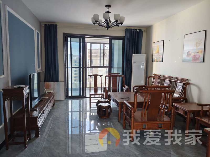 南昌我爱我家九龙湖绿地博览城博翠精装通透三房，楼下南昌二中，靠江边