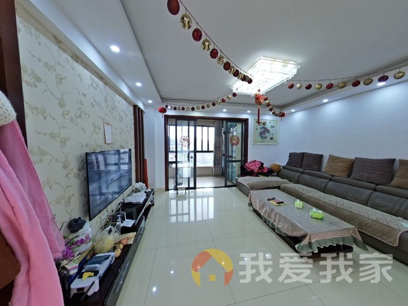 南昌我爱我家.空间布局有致，和谐有序，清新空气自由穿行