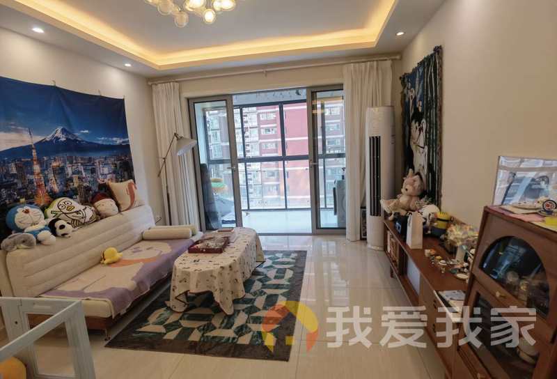 南昌我爱我家紫金城两房两厅，精装修，房东诚心出售，看中可谈。