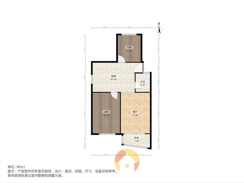 南昌我爱我家房子满五、进地铁  房型方正、小区环境安静、阳光充足