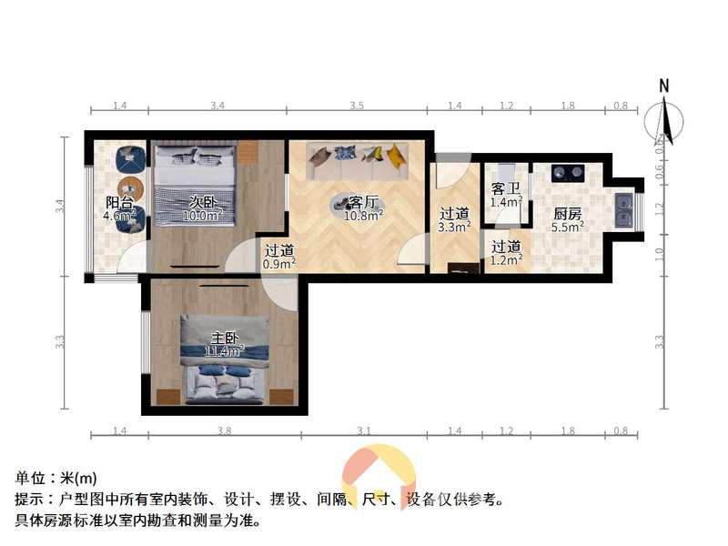 八一广场 万达广场地铁口随时看房、简装、南北通透。