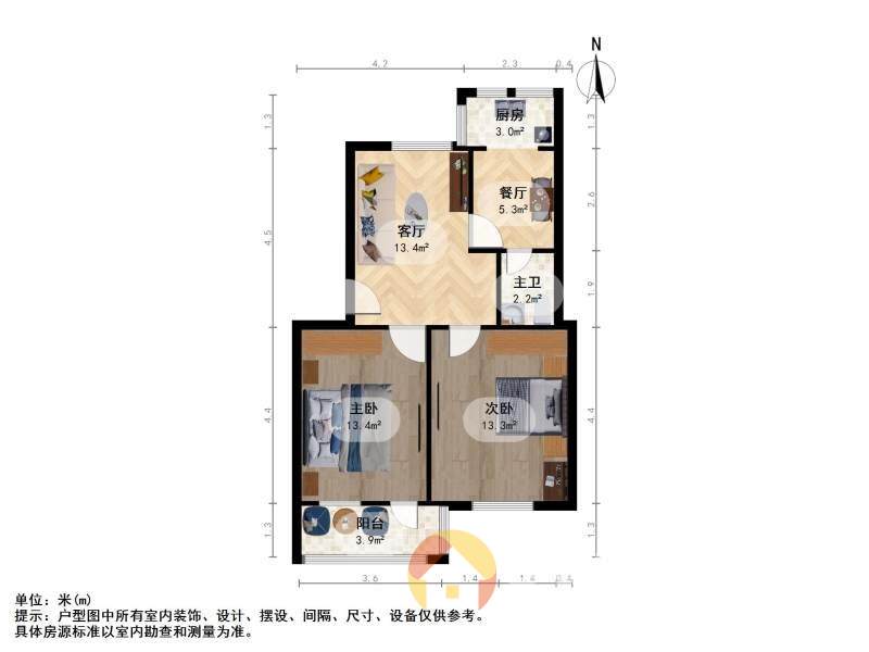 南昌我爱我家整租·丁公路·丁公路南柴宿舍·2室