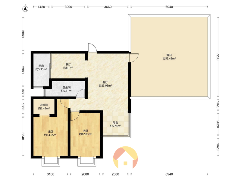 南昌我爱我家昌九住宅小区 南北通透，采光好 装修好，环镜优美 中间楼层