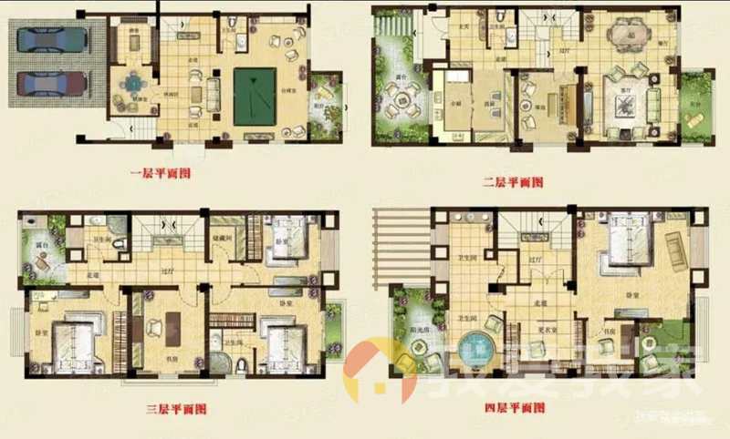 房東300萬豪華裝修雙拼大別墅現房東誠心出售